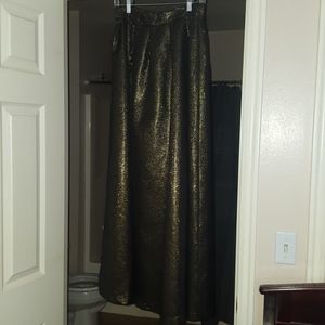 Shabby Apple black with gold maxi